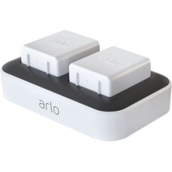 Arlo Multi-Bay Battery Charger - 1 - Supports 2 Batteries - Portable, Light Weight, Fast Charging VMA5400C-100AUS