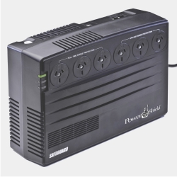 PowerShield SafeGuard 750VA/450W Line Interactive Ups, Avr, Surge Protection, 6 Aus Sockets, Wall Mountable, 2-year Warranty PSG750