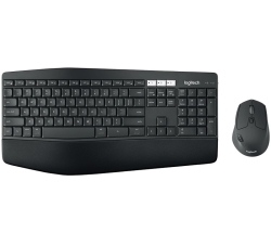 (LS)Logitech MK850 Wireless Desktop Keyboard Mouse Combo 3 Year Battery Incurve Keys Low Profile Cushioned Palm Rest ~920-002510 Kblt-Mk710 Kblt-Mx800 920-008233