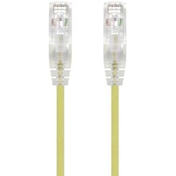 Alogic 1.5m Yellow Ultra Slim Cat6 Network Cable Utp 28AWG - Series Alpha C6S-1.5YEL