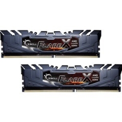 G.Skill Flare X RAM Module - 16 Gb (2 X 8GB) - DDR4-3200/Pc4-25600 DDR4 Sdram - 3200 MHz - CL16 - 1.35 V - Non-ECC - Unbuffered - 288-pin - Dimm - Lifetime Warranty F4-3200C16D-16GFX