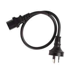 3m Iec C13 To Mains 10A Power Cable | Black 011.180.0017