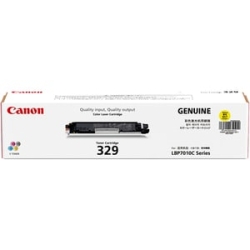 Canon CART329Y Original Laser Toner Cartridge - Yellow Pack - 1000 Pages CART329Y