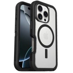 OtterBox Defender Xt MagSafe Apple IPhone 16 Pro (6.3") Case Clear/Black - (77-96112), Drop+ 7X Military Standard,Multi-Layer, 7 Years Warranty 77-96112