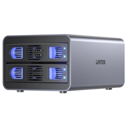 Unitek USB3.2 Type-C 10Gb/Sata 2BAY Sata S1308C01-AU
