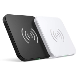 Choetech T511S-Mix Fast Wireless Charging Pad Black And White 2 Pack ELECHOT511BW