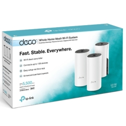 TP-Link Deco M4 (3-pack) AC1200 Whole Home Mesh Wi-Fi (3-Pack), Up To 1167 Mbps, Parental Controls, Seamless Ai Roaming, Gaming & Streaming, Smart Ho Deco M4(3-pack)