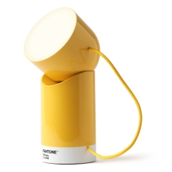 Lexon Orbe Portable Led Lamp With Moving Head Pantone - Yellow LD-LH88PT-Y