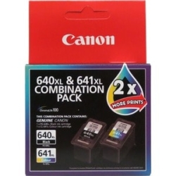 Canon Pg-640Xl/Cl-641Xl Original Inkjet Ink Cartridge - Combo Pack - Black, Colour - 2 / Pack PG640XLCL641XL