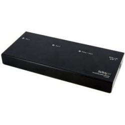 Startech 2 Port Dvi Video Splitter With Audio - Dvi Splitter With Audio - 2 Port Dvi Splitter - Dvi Video Splitter St122dvia