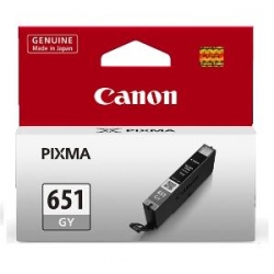 Canon Cli-651Gy Original Inkjet Ink Cartridge - Grey Pack CLI651GY