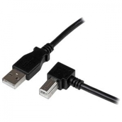 Startech 2M Usb 2.0 A To Right Angle B Cable M/M (USBAB2MR)