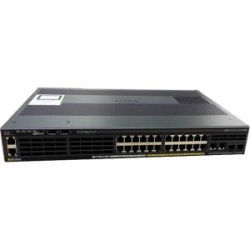 Cisco Catalyst 2960-x 24 Gige Poe 92w 2xsfp + 2x1gbt Lan Base Ws-c2960x-24psq-l