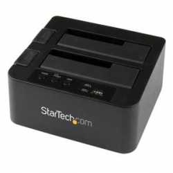 Startech Usb 3.0 / Esata To 2.5/3.5 Sata Hdd / Ssd Duplicator Dock - 1:1 Standalone Sata Iii 2.5/3.5in Hard Drive Cloner - Esata / Usb 3.0 Sat Sdock2u33re