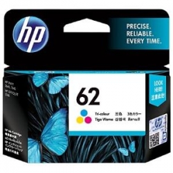HP 62 Tri-color Original Ink Cartridge C2P06AA