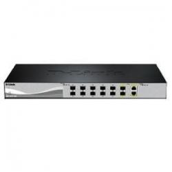 D-link 12-port 10 Gigabit Websmart Switch With 12 Sfp+ Ports And 2 10gbase-t (combo) Ports Dxs-1210-12sc