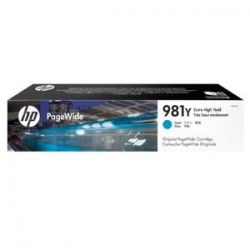 Hp 981y Cyan Original Pagewide Crtg L0r13a