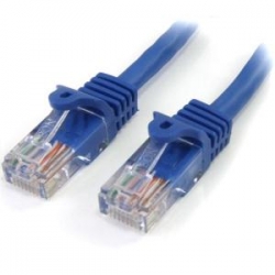 Startech Cat5e Patch Cable With Snagless Rj45 Connectors - 5 M Blue 45pat5mbl