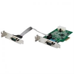 Startech Card - 2 Port Rs232 Serial Adapter Pcie Pex2S953Lp