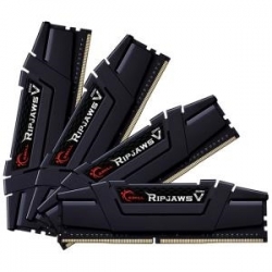 G.Skill RIPJAWSV 32G KIT 4X8G PC4-32000 DDR4 4000MHZ 18-22-22-42 1.35V DIMM F4-4000C18Q-32Gvk