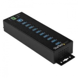 Startech 10 Port USB Hub with Power Adapter (HB30A10AME)