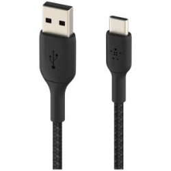 Belkin BOOST#CHARGE USB-A TO USB-C CABLE 3M BLACK Cab001Bt3Mbk