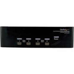 4 Port Dvi VGA Dual Monitor Kvm Switch SV431DDVDUA