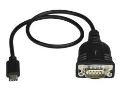 Startech.Com USB-C To RS232 DB9 Serial Adapter, M/M, 40CM, 2YR ICUSB232C