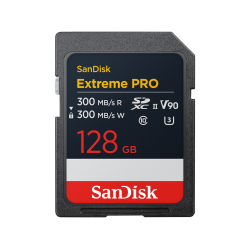 SanDisk Sdsdxdm-128G Extreme Pro Sd Uhs-Ii V90 Card FFCSAN128GSDXDM300