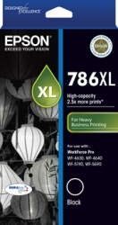 786XL High Capacity DURABrite Ultra Black Ink - WorkForce Pro Wf-4630, Wf-4640 C13T787192