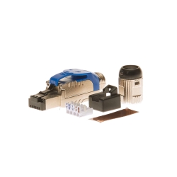 4Cabling CAT6A Shielded Field Termination Toolless Plug 010.005.1020