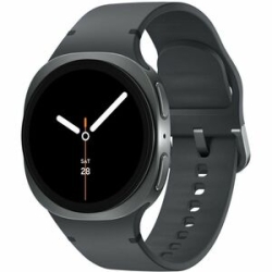Samsung Galaxy Watch8 Sm-L330 Smart Watch - 46 Mm Case Height - 43.70 Mm Case Width - Graphite Case Color - Graphite Band Color - Armor Aluminum Case Material - Wireless LAN - Bioelectrical Impedance Analysis (Bia) Sensor, Ecg Sensor, Heart Rate Monitor,