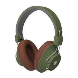 Kreafunk Abeat Qi Bluetooth Headphones W/ Anc - Urban Green KFLK18QI