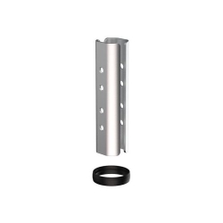 Adb-Px Pole Extension Kit - Connects Two Adp Poles - Steel - Black ADB-PX
