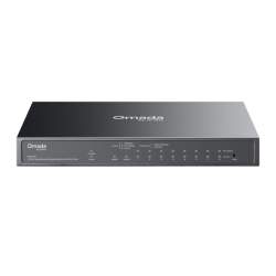 (CH)TP-Link ES210GP Omada 10-Port Gigabit Easy Managed Switch With 8-Port PoE+, 8× Gigabit PoE+ Ports, 1x Gigabit Non-PoE Ports, 1× Combo Gigabit RJ4 ES210GP