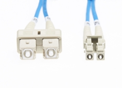 5m Lc-Sc OM1 Multimode Fibre Optic Cable | Blue FL.OM1LCSC5MB
