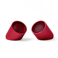 Lexon Ray Set Of Magnetic Bluetooth Speakers - Red LD-LA132SR3