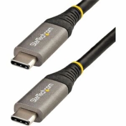 StarTech.com 6ft 2m USB C Cable, High Quality Usb-c Cable, USB 3.0 (5Gbps) Type-C Cable, 5A/100W Pd, DP Alt Mode, USB C Cord - 6.6ft/2m Usb-c Cable 10Gbps; USB 3.2 Gen 2 - DP Alt Mode (8K 30Hz); 100W/5A Pd 3.0 Charging - Thunderbolt 3/4 Compatible - Usb-