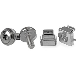 50 Pkg M5 Mounting Screws And Cage Nuts CABSCREWM5