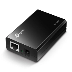 TP-Link | POE150S | Omada Single Port Gigabit PoE Injector, Supplier Adapter, Ieee 802.3af Compliant, Up To 100m 006.008.0091