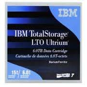 Ibm Lto-7 Tape 6TB Up To 15TB Compressed 38L7302