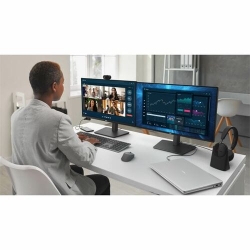 Dell Pro P 24 Conferencing Monitor - P2426HEB 169 Fhd Ips 120HZ 90W Power Delivery Webcam Speaker Height-Adjust HDMI DP USB-C Hub Ethernet 3YR Warranty P2426HEB