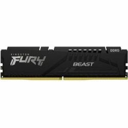 Kingston Fury Beast RAM Module For Motherboard - 128 Gb (4 X 32GB) - DDR5-5600/Pc5-44800 DDR5 Sdram - 5600 MHz Dual-rank Memory - CL40 - 1.25 V - Non-ECC - Unbuffered - 288-pin - Dimm KF556C40BBK4-128