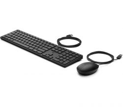 HP 320MK Wired Desktop Mouse and Keyboard Combo 9SR36AA