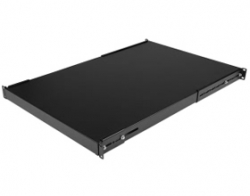 Startech 1u Adjustable Mounting Depth Rack Mount Shelf - Heavy Duty Fixed Rack Shelf - 175lbs/ 80kg Adjshelfhd