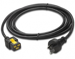 Apc Power Cord C19 Australia Plug 3.0m Locking C19 To Australia Plug 3.0m Ap8754