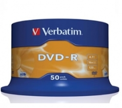 Verbatim Dvd-r 16x White Printable 50pcs Bmdver16xdvrw50