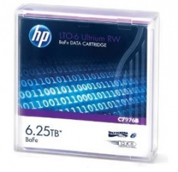 Hp Lto6 Ultrium 6.25tb Bafe Rw C7976b