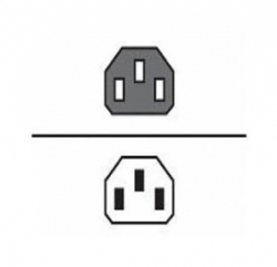 Cisco (cab-c13-c14-ac=) Powercord, C13 To C14 (recessed Receptacle), 10a Cab-c13-c14-ac=