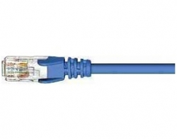 Cabac Hypertec 2m Cat5 Rj45 Blue Blue Patch Lead Rj45 Hcat5ebl2